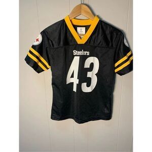 NFL Kids Pittsburgh Steelers 43 football jersey Polamalu Youth Medium